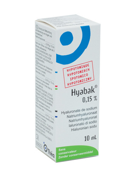 Hyabak 0,15% sol oftalm 10ml