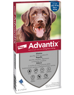 Advantix spot on 6pip 25-40kg