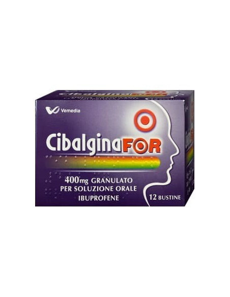 Cibalginafor*grat 12bust 400mg