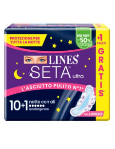 Lines seta ultra notte cp 10+1