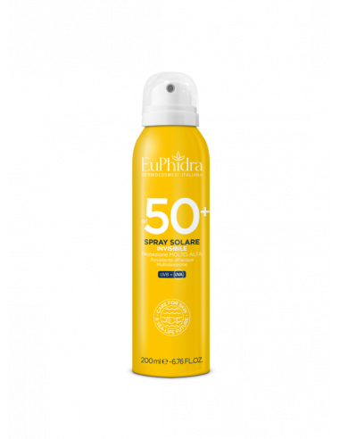 Euphidra Kaleido Uv System spray invisibile resistente all'acqua SPF 50+ 200ml