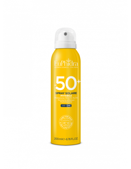 Euphidra Kaleido Uv spray invisibile resistente all'acqua SPF 50+ 200ml