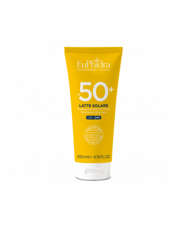 Euphidra Kaleido Uv System latte solare resistente all'acqua SPF 50+ 200ml