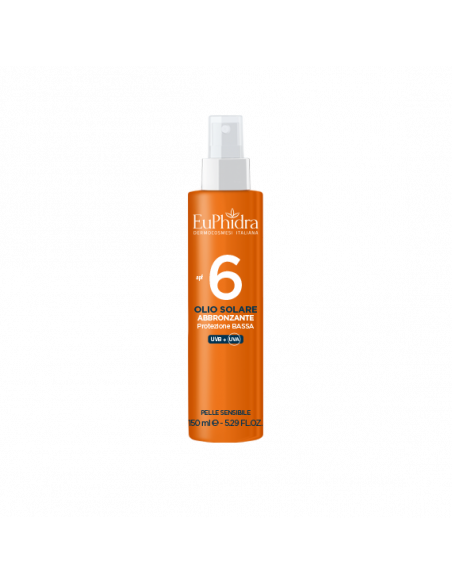 Euphidra Kaleido Uv System Olio solare abbronzante SPF 6 150ml