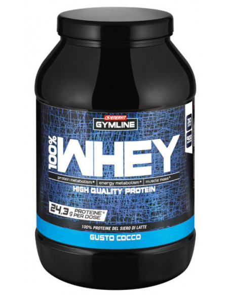 Gymline 100% whey conc coc900g