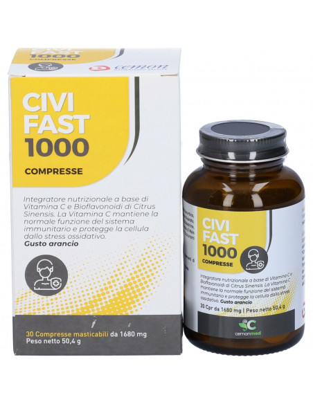 Civi fast 1000 30 compresse cemonmed