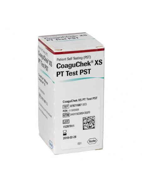 Coaguchek xs pt test 24str