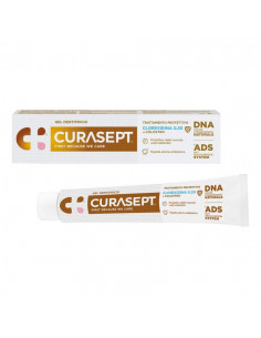 Curasept gel dentif ads dna pr