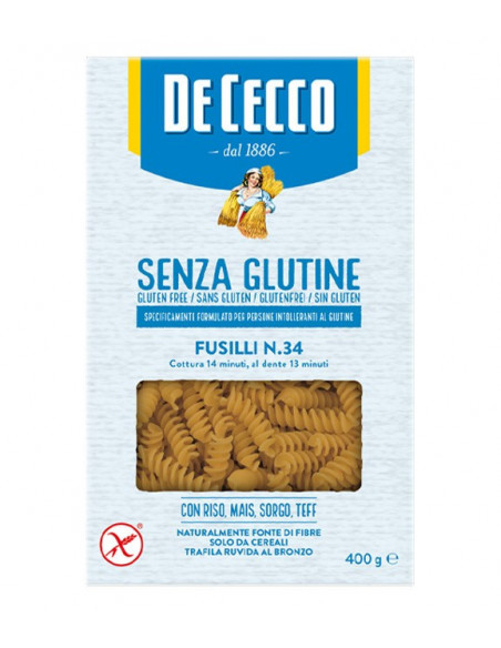 De cecco fusilli n34 400g