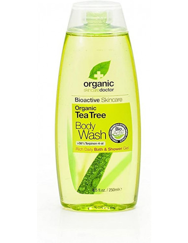 Dr organic tea tree body wash