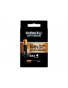 Duracell optimum aaa b4 4pz