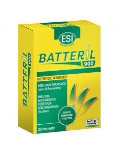 Esi Tea Tree Remedy Batteril 900 per migliorare la fisiologia dell'organismo 30 tavolette