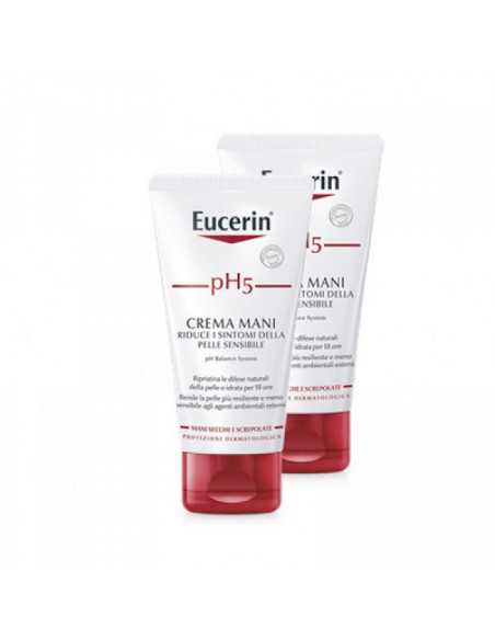 EUCERIN PH5 CR MANI BIPA2X75ML