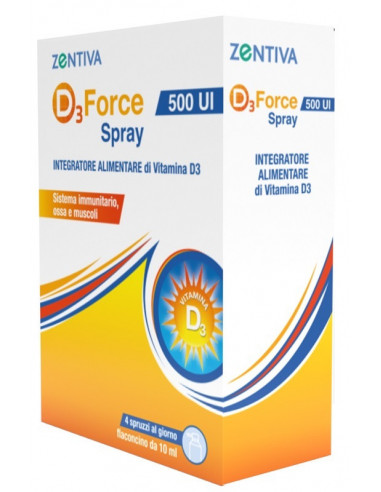 D3 force 500ui spray 10ml