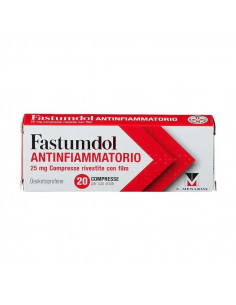 Fastumdol antinf 20 compresse 25mg