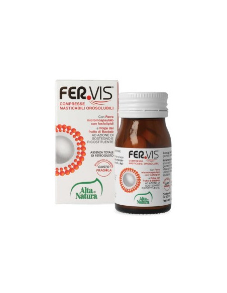 FERVIS 20CPR MASTICABILI OROSO