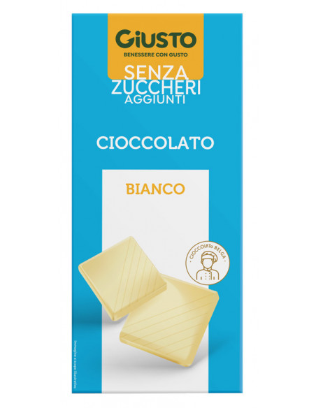 Giusto s/zucch cioc bianco 85g