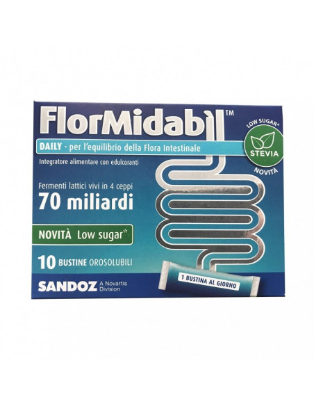 FLORMIDABIL DAILY 10 BUSTINE