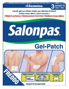 Salonpas gel patch 3cerotti