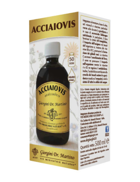 Acciaiovis liq analco 500ml