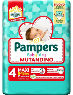 Pampers bd mut maxi sp 16pz