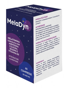 Meladyn melatonina per favorire il sonno e l'addormentamento 60 compresse da 400mg