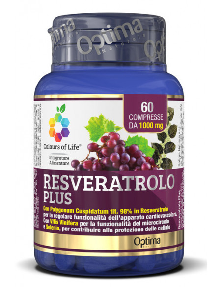 Resveratrolo plus 60 compresse 1000mg