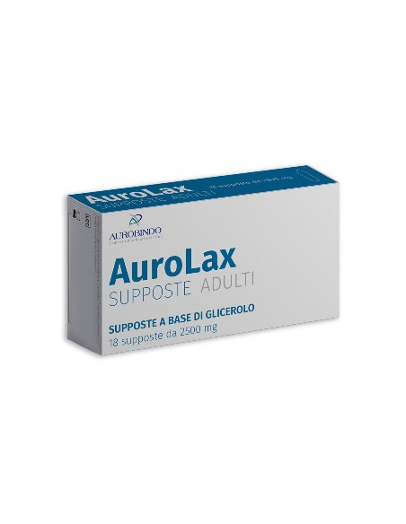 Aurolax supposte 2500mg 18supp