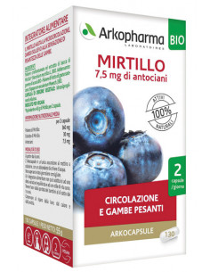 Arko capsule mirtillo 40 capsule bio