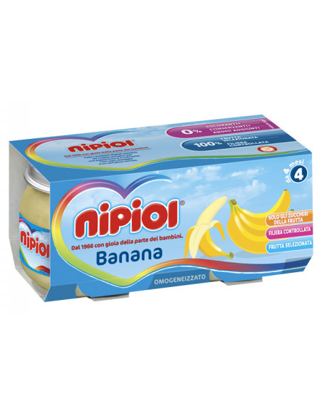 Nipiol omog banana 2x80g