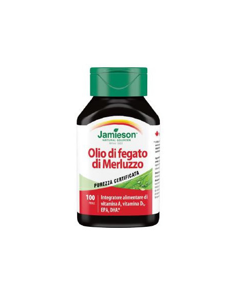 Olio fegato merluzzo 100prl