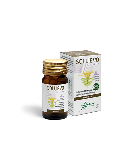 SOLLIEVO ADVANCED INTEGRATORE TRANSITO INTESTINALE 45 TAVOLETTE - Clubfarma