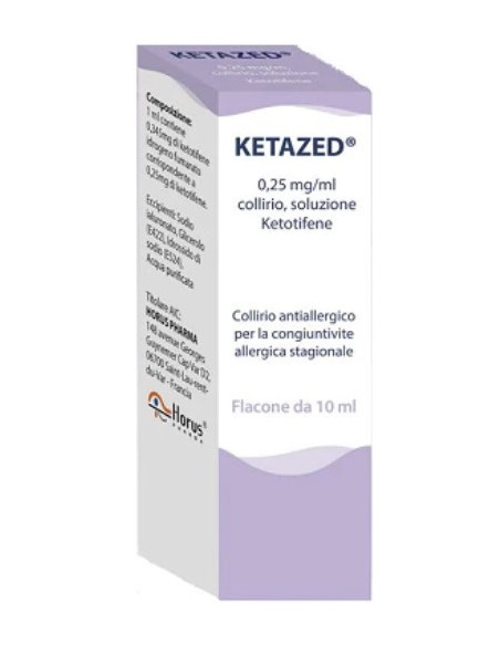 Ketazed coll 1fl 10ml0,25mg/ml