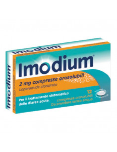 Imodium 12 compresse orosol...