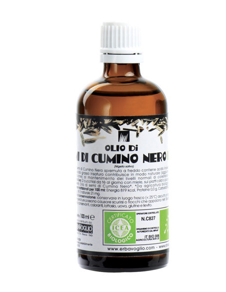 Olio semi cumino nero bio