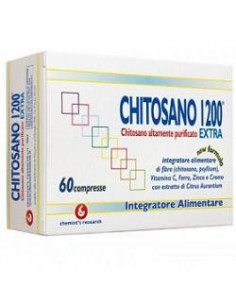 Chitosano 1200 extra 60 compresse