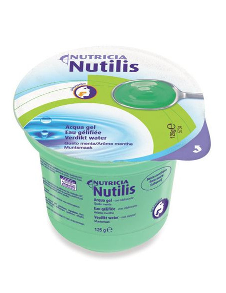 Nutilis acqua gel ment 12x125g