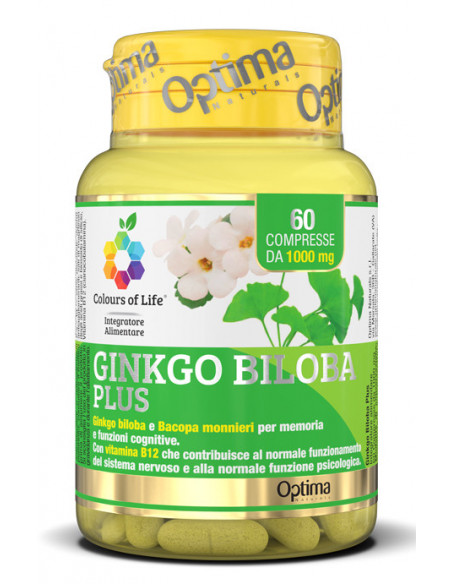 Ginkgo biloba 60 compresse 1000mg