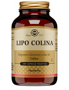 Lipo colina 100 capsule vegetali