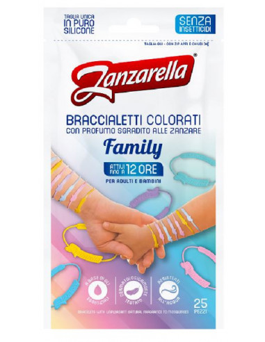 Zanzarella bracc family 25pz