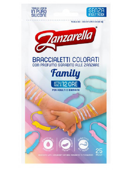 Zanzarella bracc family 25pz