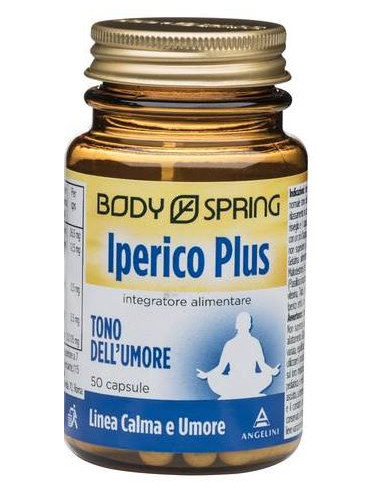 Body spring iperico plus 50 capsule