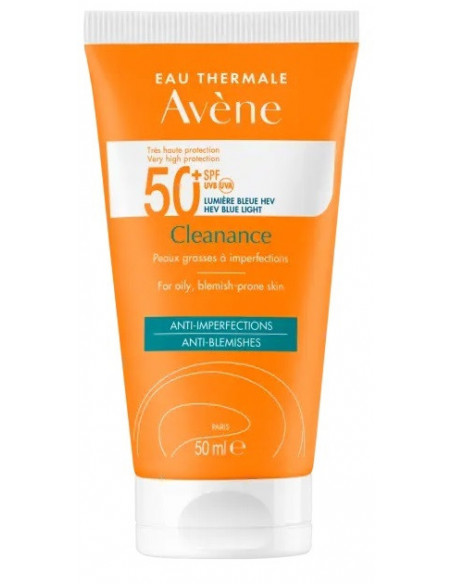 Avene sol cleanance spf50+