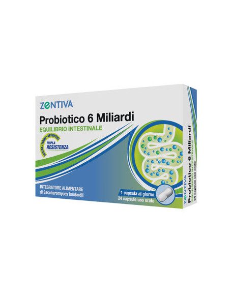 Zentiva probiotico 6mld 24 capsule