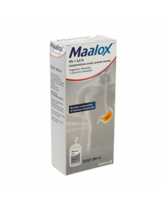 Maalox os sosp 250ml 4%+3,5%