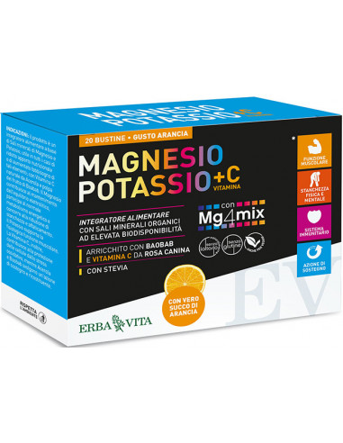 Magnesio e potass +vit c ara