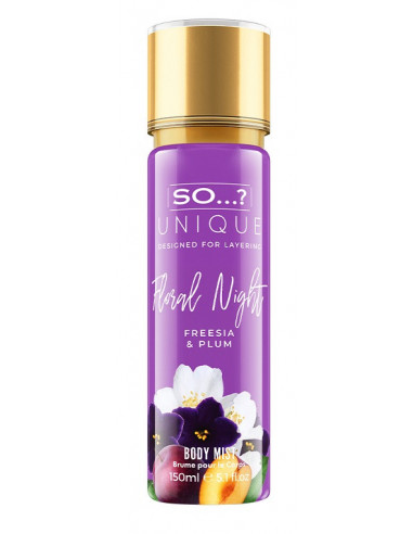 So Unique floral nights body mist pompelmo e violetta 150ml