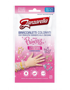 Zanzarella bracc princess 25pz