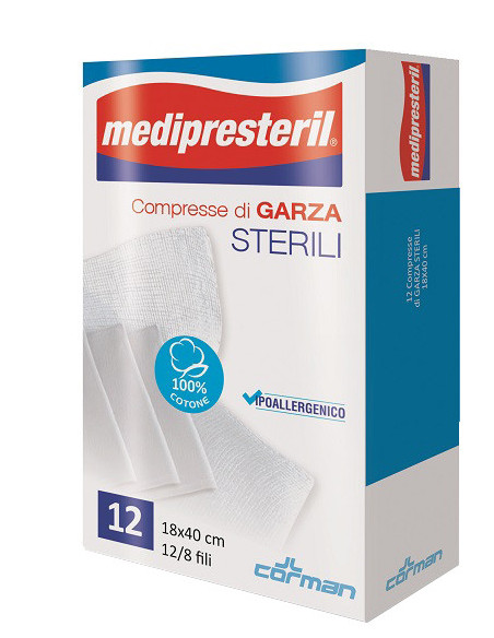 Garza medipresteril 12/8 18x40