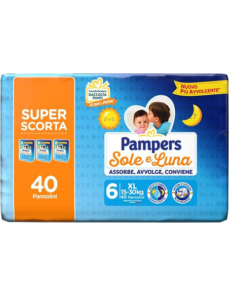 Pampers sl trio xl 40pz